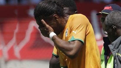 Adversária do Brasil, Costa do Marfim fica sem craque Drogba drogba fora