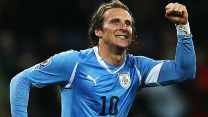 Uruguai é raça, mas com qualidade: Forlán é o melhor jogador diego forlan1