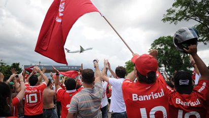 Inter no céu: delegação embarca para o Mundial de Clubes 08.12 Inter
