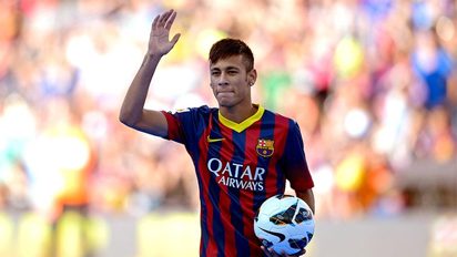 Técnico do Barcelona elogia inteligência de Neymar 23.09 Neymar