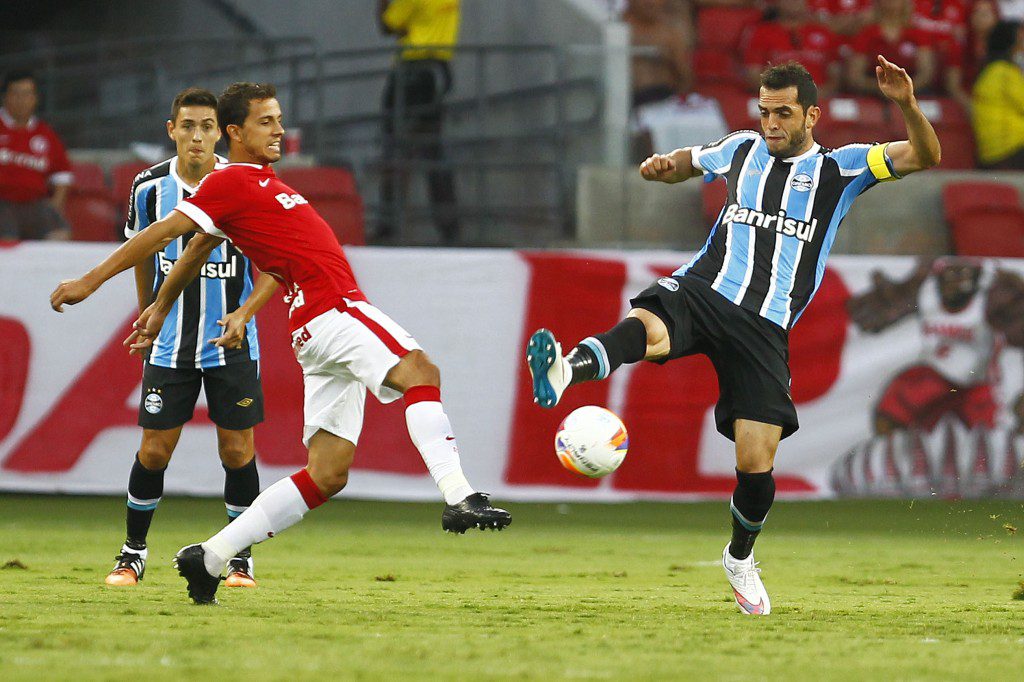 Internacional e Gremio pelo Grenal 404 no Beira rio em Porto Alegre foto Lucas Uebel Gremio FBPA0002