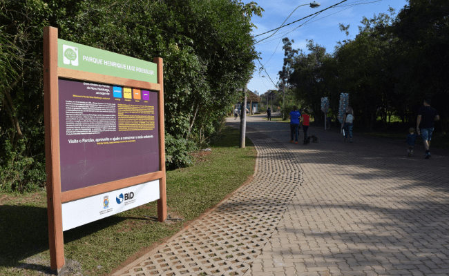 Parcão será cercado parcao