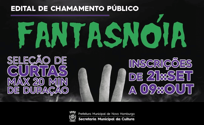 FantasNóia III abre o edital de chamamento público para a seleção de curtas-metragens curta