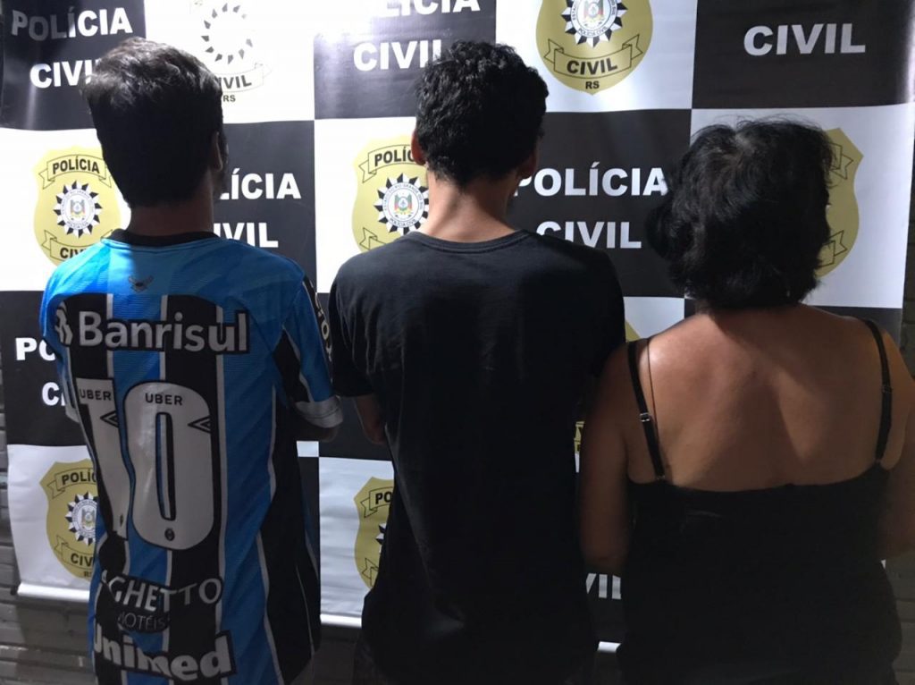 Prisão e apreensão no bairro São José policia