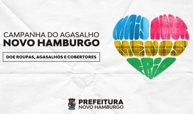 Campanha do Agasalho 2021 segue em Novo Hamburgo campanha 1
