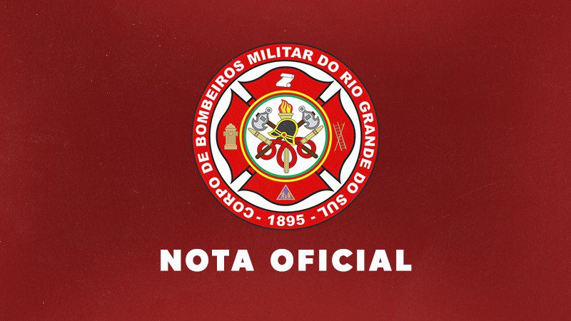 Corpo de Bombeiros divulga nota com nomes de dois militares desaparecidos durante o incêndio nota 1