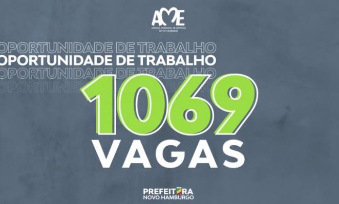 1069 vagas de trabalho estão abertas na Agência Municipal de Emprego vagas