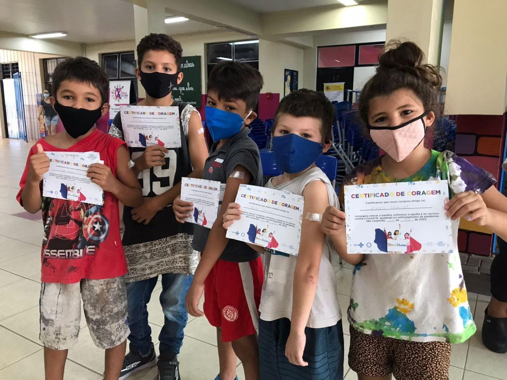 São Leopoldo publica decreto exigindo comprovante de vacinação infantil contra a covid-19 crianças 1