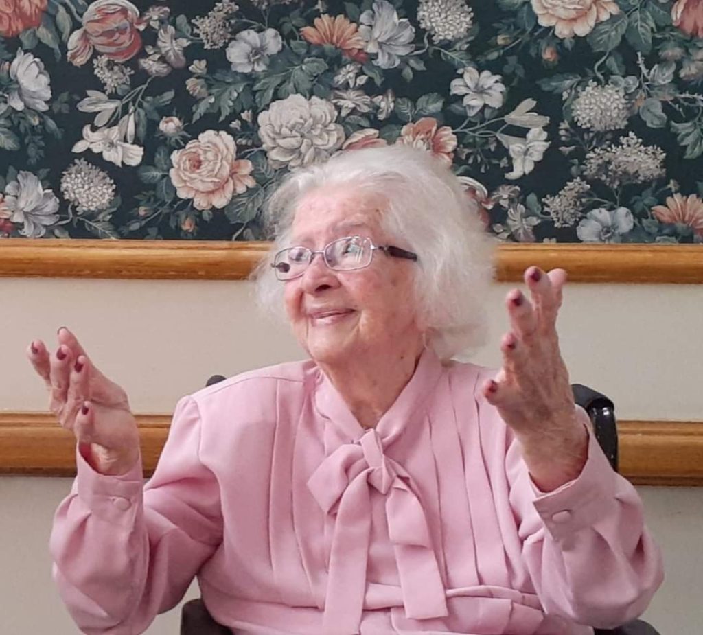 A amada hamburguense Emília Sauer chega aos 100 anos, no dia da Imigração Alemã FB IMG 1658753267205