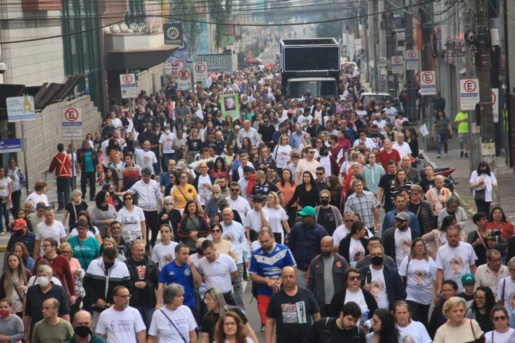 16ª Romaria do Padre Reus atraiu milhares de pessoas Romaria 1