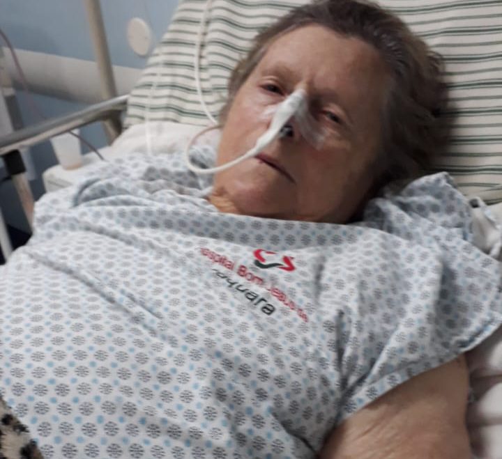 Idosa hamburguense aguarda há 2 meses por cirurgia na perna, e família implora pela sua vida IMG 20220914 WA0037