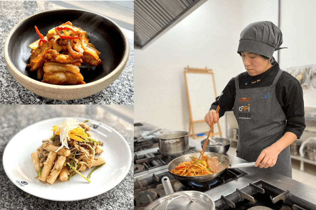 Professora da Coreia do Sul dá aulas de gastronomia na Unisinos Unisinos