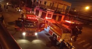 Forte incêndio destrói casa em Novo Hamburgo 1 FB IMG 1665665423025