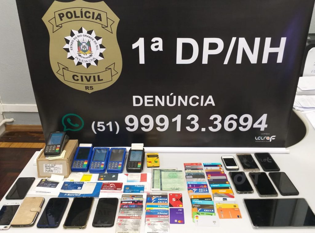 Polícia descobre depósito de golpistas em Novo Hamburgo: só um empresário perdeu 300 mil reais IMG 20221014 WA0008