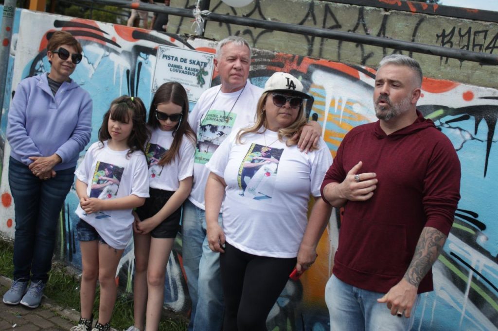 São Leopoldo: pista de skate recebe nome em homenagem ao skatista Daniel Kauer, o “Louvadeus” Pista