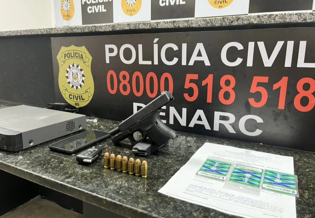 Hamburguense é preso com viatura falsa da polícia Screenshot 20221026 091541 Jornal NH