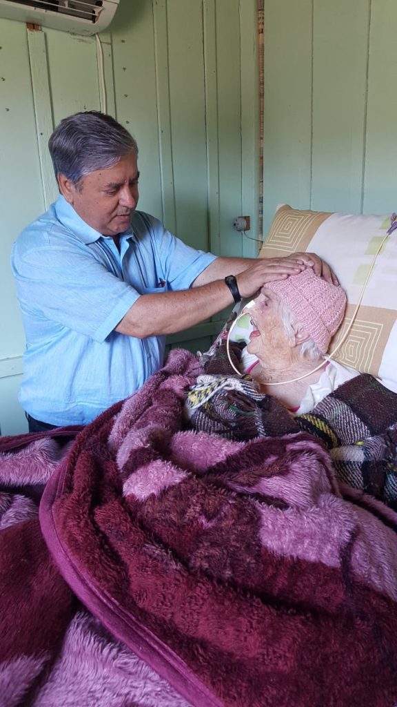 Idosa completa 103 anos no Vale do Sinos com a cura do câncer paulo wedling