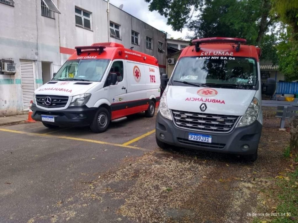 SAMU de Novo Hamburgo volta a ter problemas com ambulâncias, que estão estragadas, em sua maioria FB IMG 1670260695271