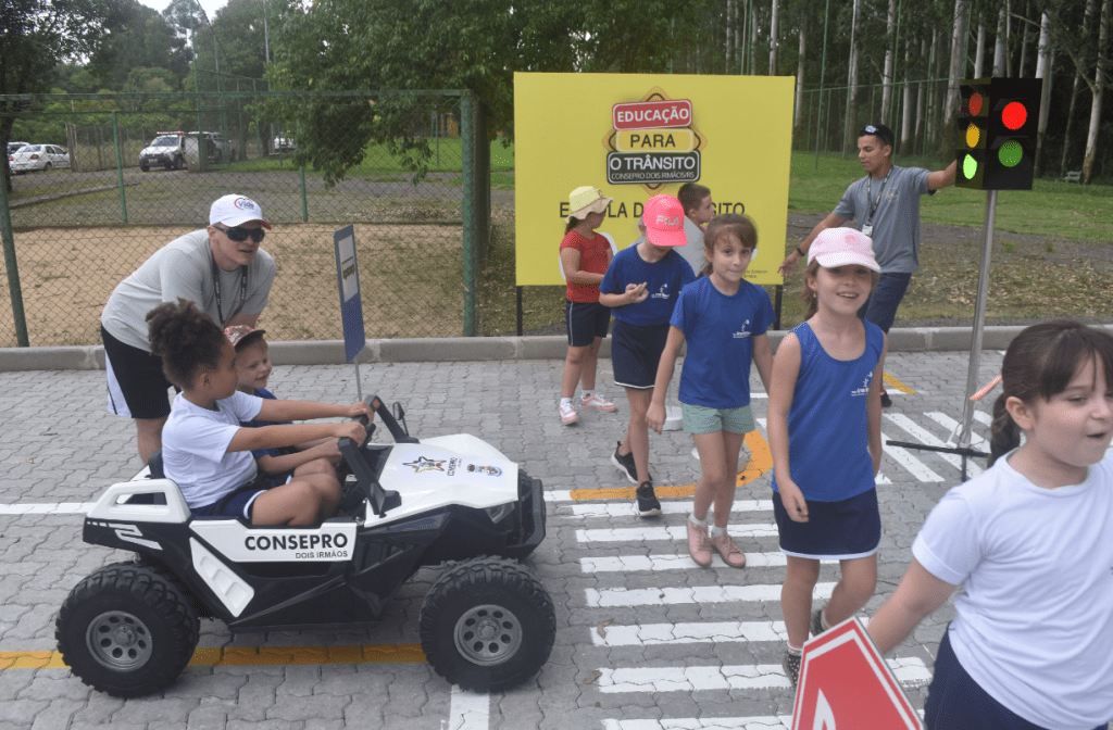 Escola do Trânsito é inaugurada em Dois Irmãos para ensinar segurança às crianças Educa transito