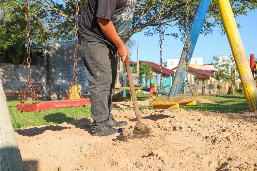 Mais de 30 pracinhas recebem melhorias em Sapiranga WhatsApp Image 2023 06 05 at 17 38 09