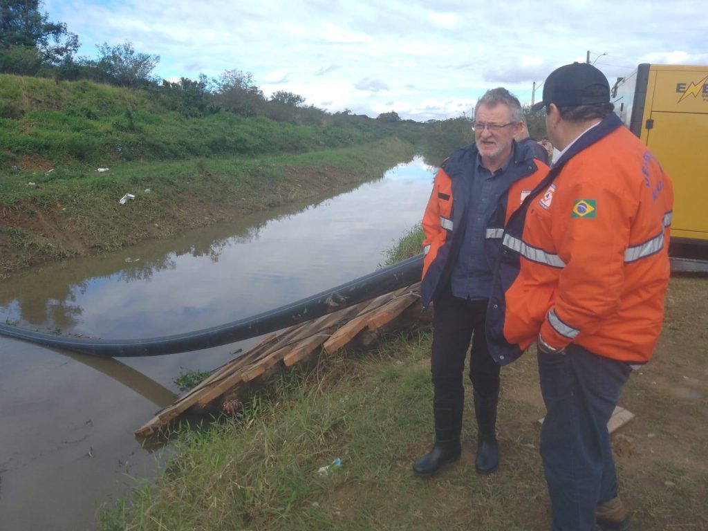 Com quase 80 mm de chuva, São Leopoldo não registra problemas e continua trabalho de prevenção 20230708vistoria31688837986517