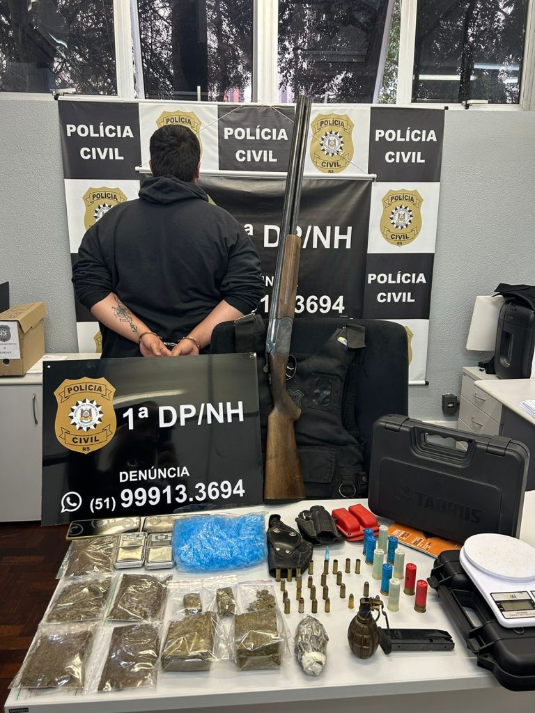 Operação Carreto tem prisão por tráfico de drogas, posse de arma e apreensão de artefato explosivo WhatsApp Image 2023 08 25 at 11.49.51
