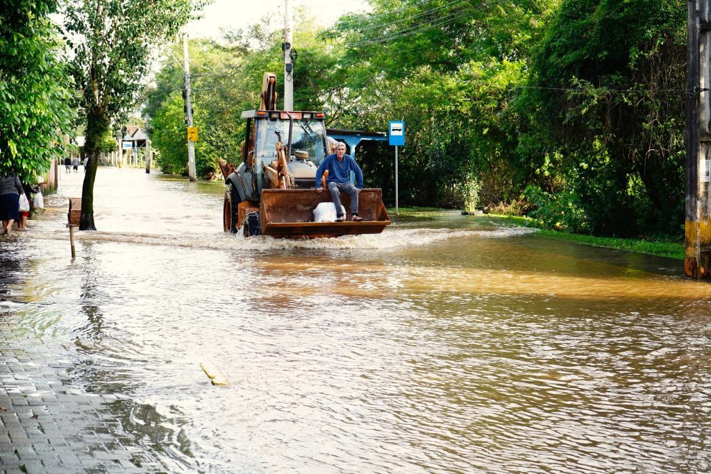 Mesmo com parada das chuvas, Rio dos Sinos transborda pela quarta vez DSC09367enchenteIV