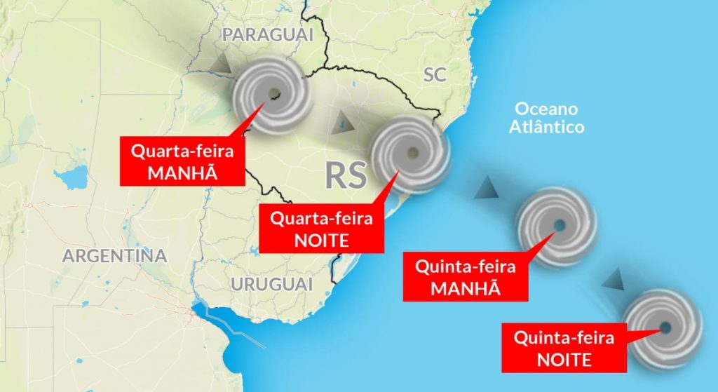 Ciclone reforça instabilidade com chuva, vento e tempo severo no Rio Grande do Sul WhatsApp Image 2023 09 24 at 20.42.15
