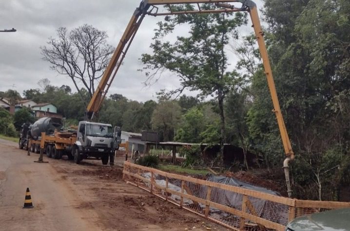 Avançam as obras nas pontes do Arroio da Direita e da Avenida Sapiranga 51f85780 c145 4f06 87b2 b93c4aadadfe