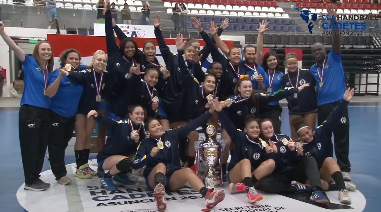 Meninas de Novo Hamburgo são campeãs no Sul Americano de Handebol 1 8050e4a5 e391 4e4c a145 6ebbce7202ca