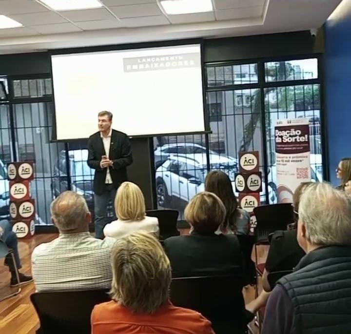 Ajude e ganhe: projeto Doação da Sorte é apresentado na ACI e9ead61b 65a5 4358 b91e cd9dc9d22ef9