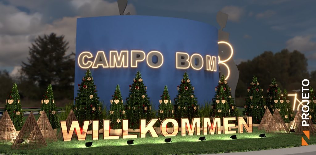 Floresta de Pinheiros dará boas-vindas aos visitantes do Natal da Integração Willkommen 1