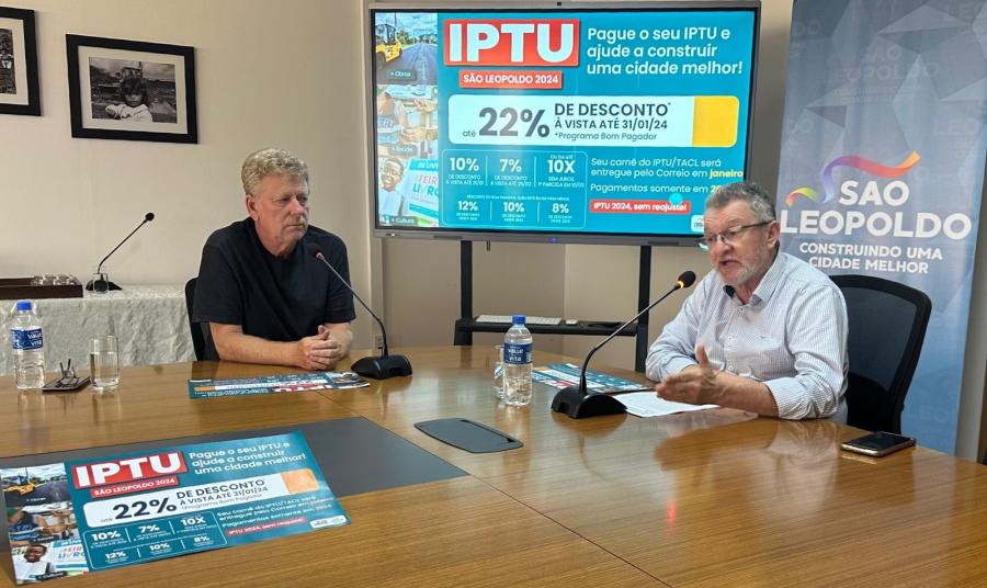 BOA NOTÍCIA: IPTU 2024 sem reajuste e com descontos de até 22% iptu20241703190318809 foto