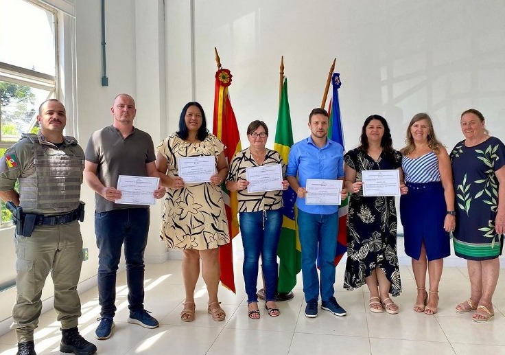 Empossados os conselheiros tutelares de Morro Reuter WhatsApp Image 2024 01 10 at 13.38.55