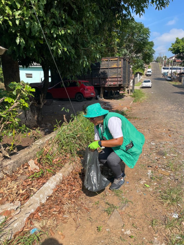 Mutirão de limpeza contra a dengue levou conscientização aos bairros Rincão dos Ilhéus e Sol Nascente WhatsApp Image 2024 02 26 at 12.16.36
