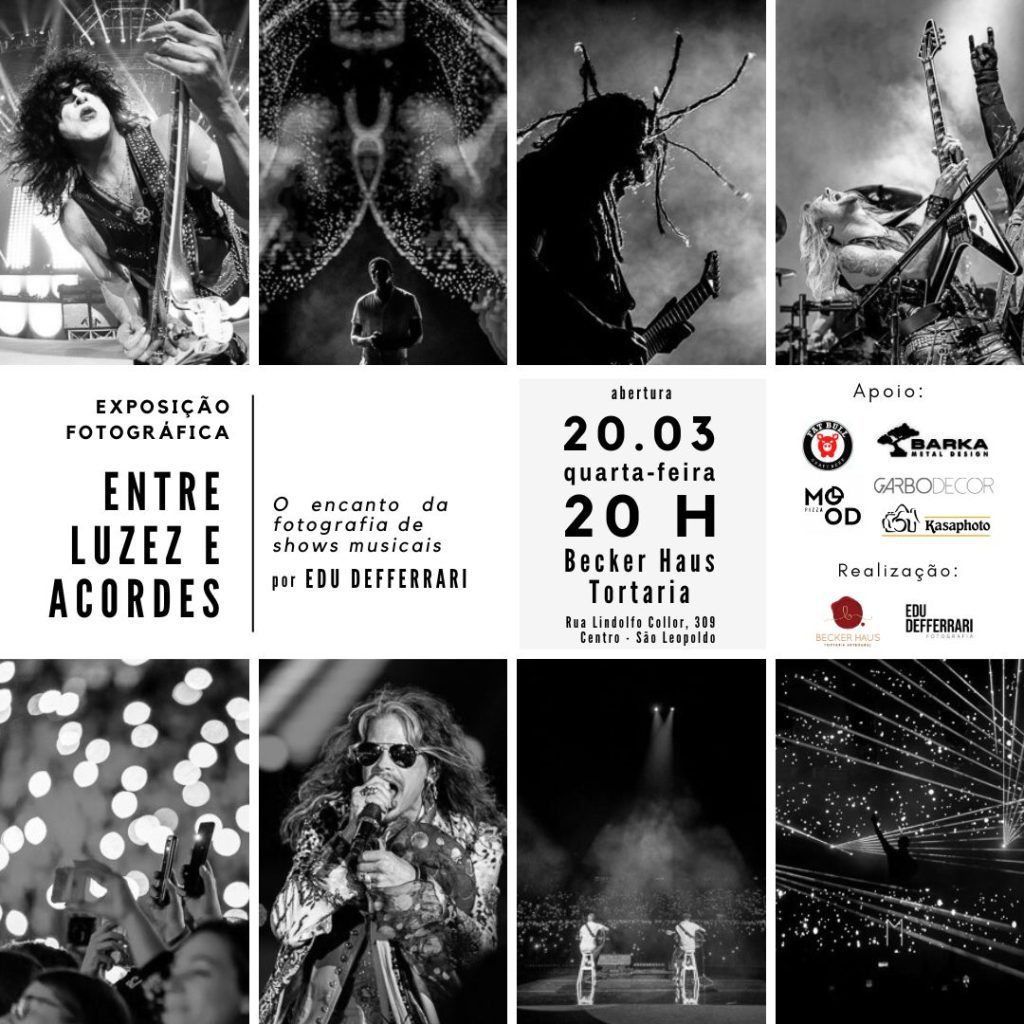 “De estrelas consagradas a promessas emergentes”, fotografias são expostas na Galeria da Becker Haus Tortaria (Foto: Divulgação)