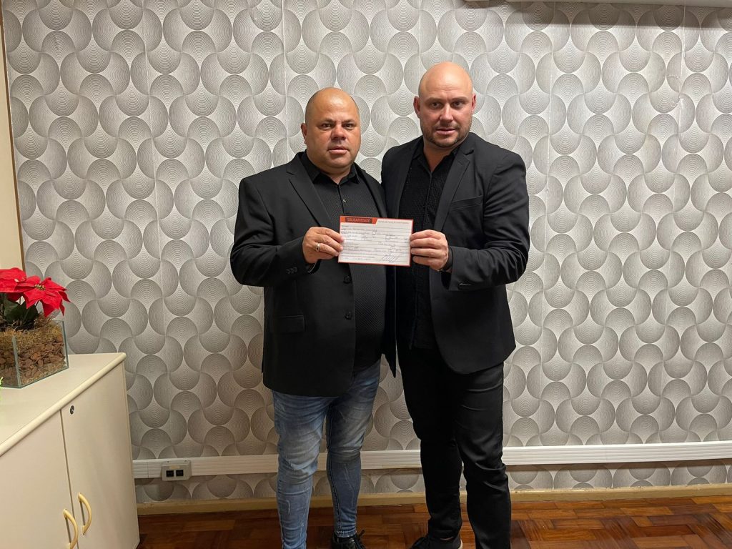 Fernandinho Lourenço e Derli Goetz