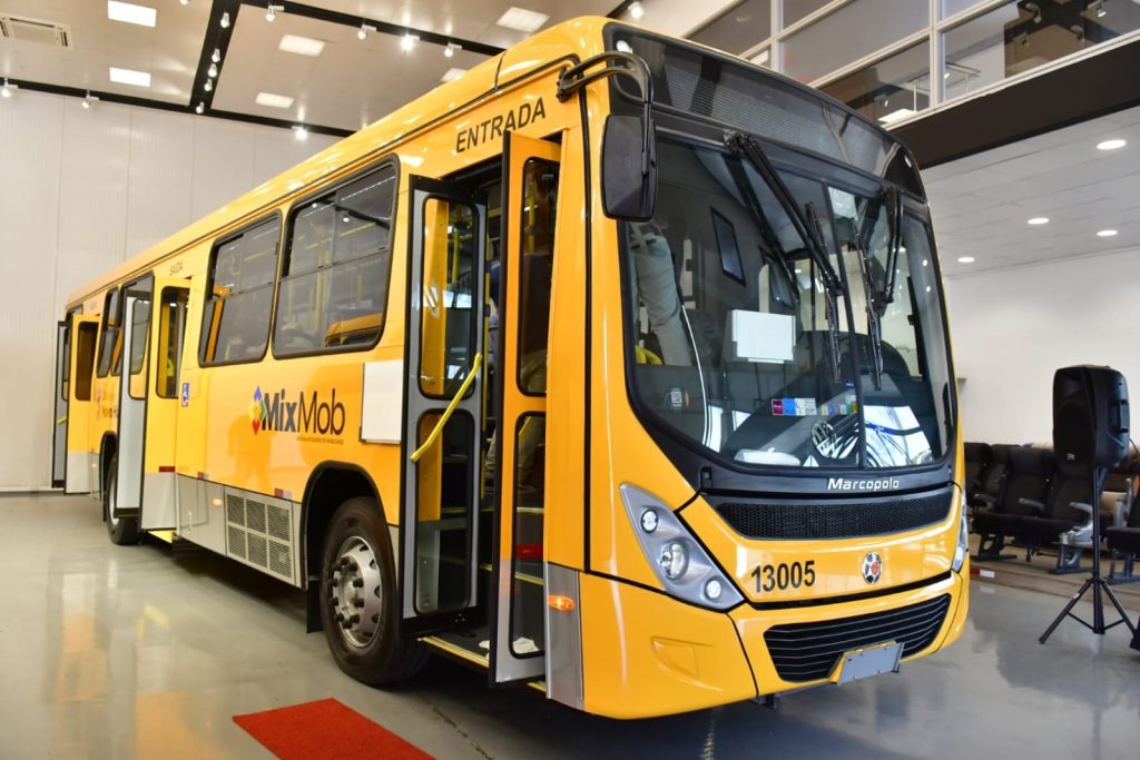 Primeiros ônibus do novo sistema já chegaram em Novo Hamburgo onibus novo hamburgo