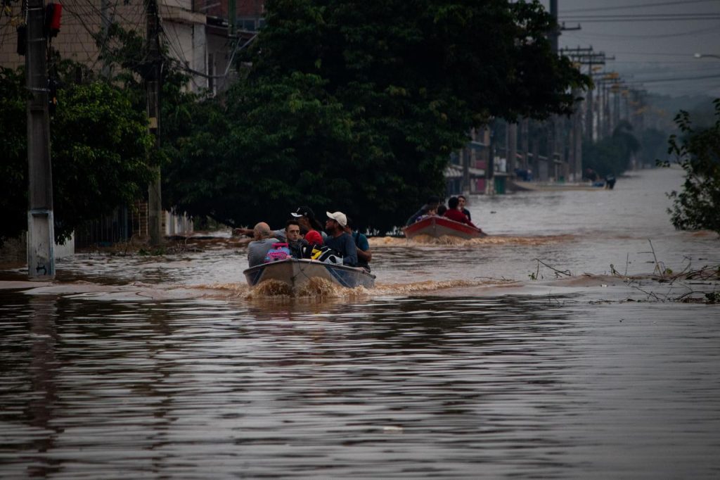Enchente histórica São Leopoldo resgates