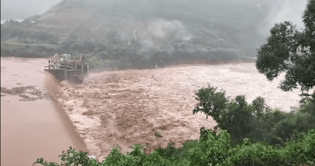 barragem 14 de julho rs foto reproducao internet