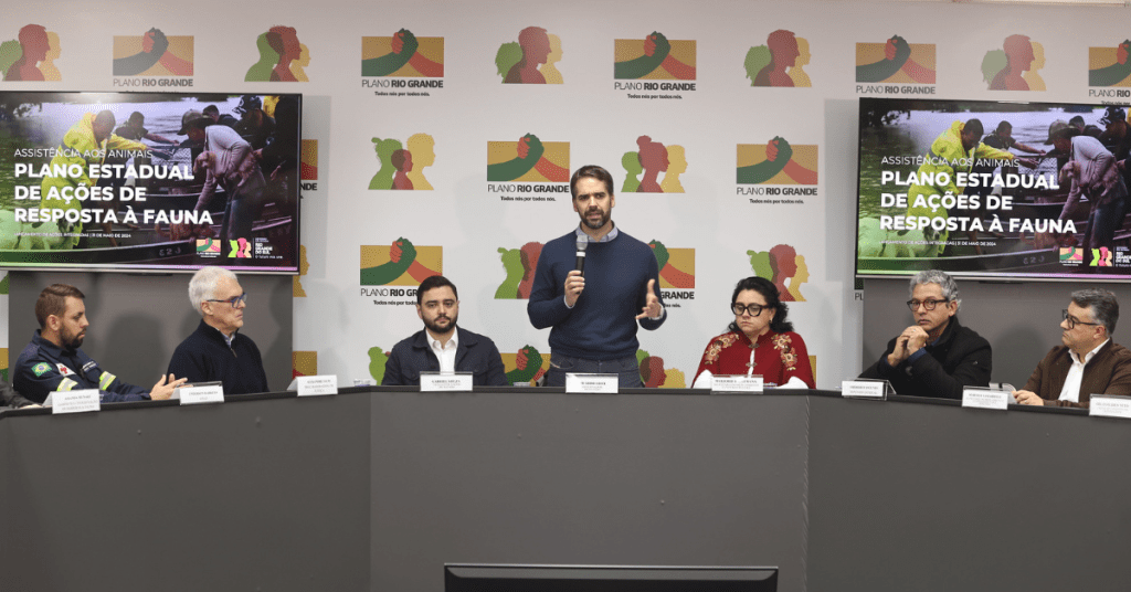 eduardo leite governador RS plano recuperação fauna foto lauro alves secom rs