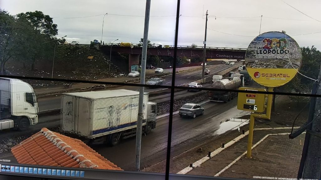 trânsito São Leopoldo enchente