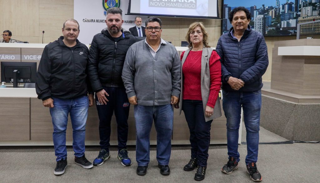 vereadores de Novo Hamburgo Câmara CPI transporte público foto câmara de vereadores