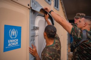 Paineis utilizados tem tres anos de durabilidade e sao feitos de tipo de plastico com protecao contra incendio umidade e mofo Foto Joel Vargas Ascom GVG