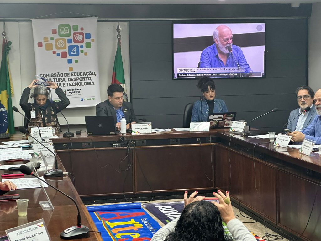 SOS RS vai abordar demandas urgentes do setor cultural Foto: Divulgação