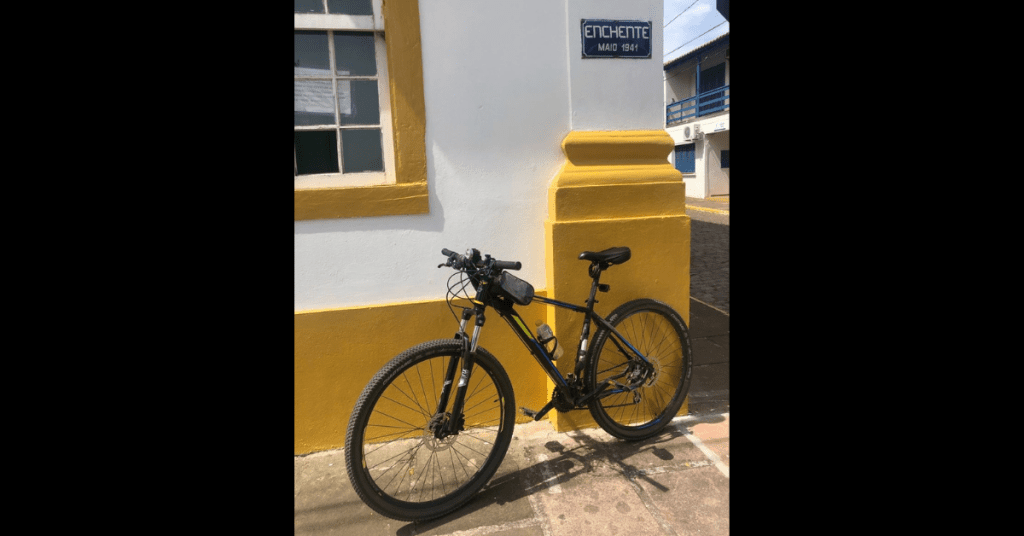 Não foi parecido, foi pior 2 marco Triunfo RS enchente 1941 bicicleta João Ávila