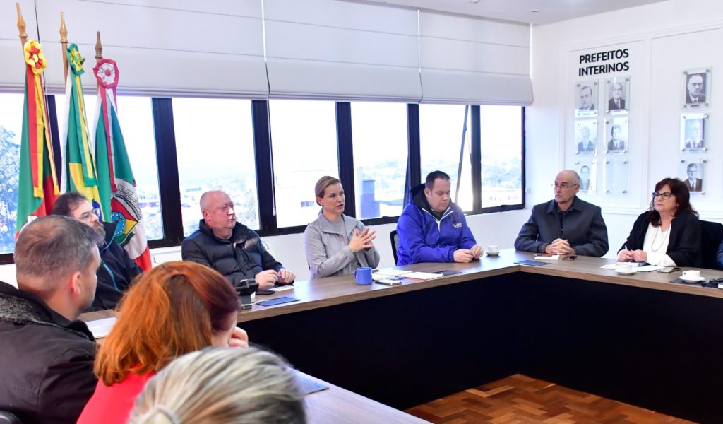 prefeita Fátima Daudt centro administrativo Novo Hamburgo Foto PMNH