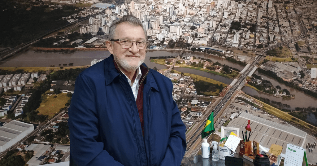 Ary Vanazzi: “Vamos sair dessa tragédia muito mais fortes do que entramos” Ary Vanazzi prefeito São Leopoldo foto éder kurz vale tv 11