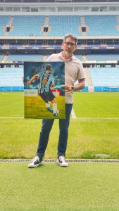 Mauro Vila Real agora é artista plástico oficial do Grêmio 1 Mauro Vila Real artista plastico Sapiranga Foto Arquivo pessoal