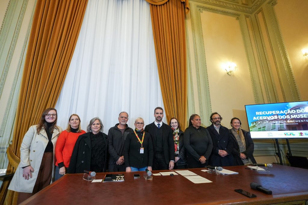 Unesco apoiará a recuperação do Patrimônio Cultural Missão da Unesco para recuperar espaços culturais enchente